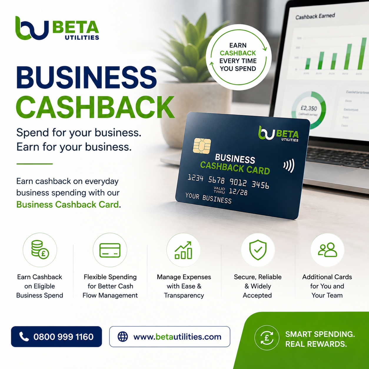 Cashback Card - Beta Utilities