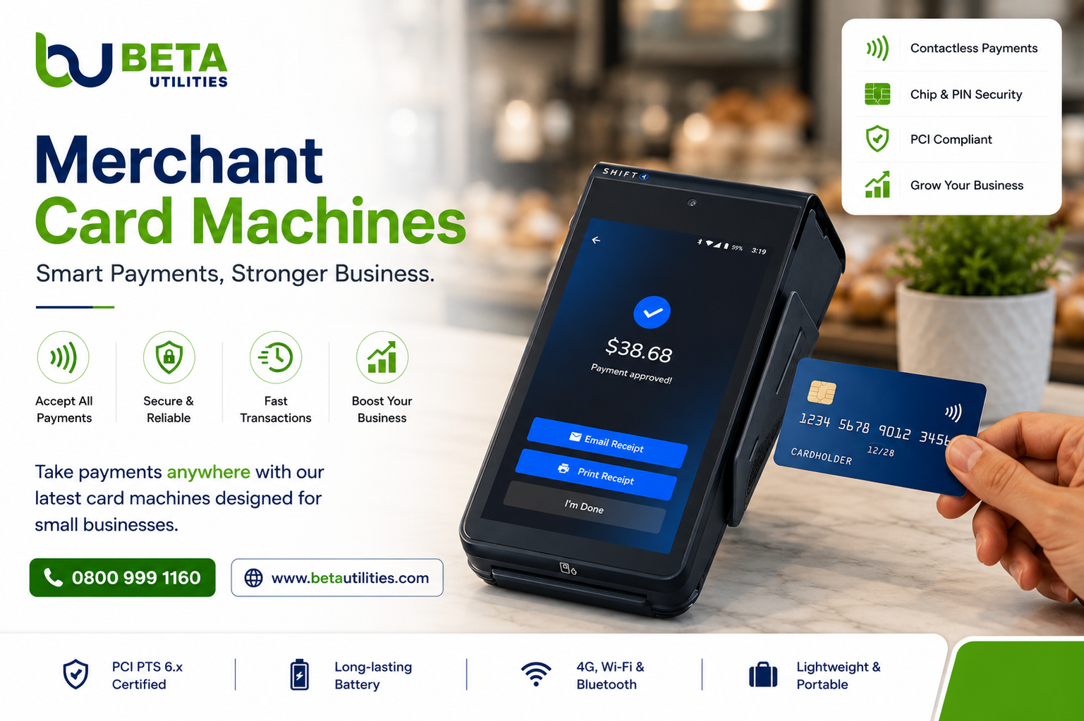 Merchant Card Machine - Beta Utilities-3-SM